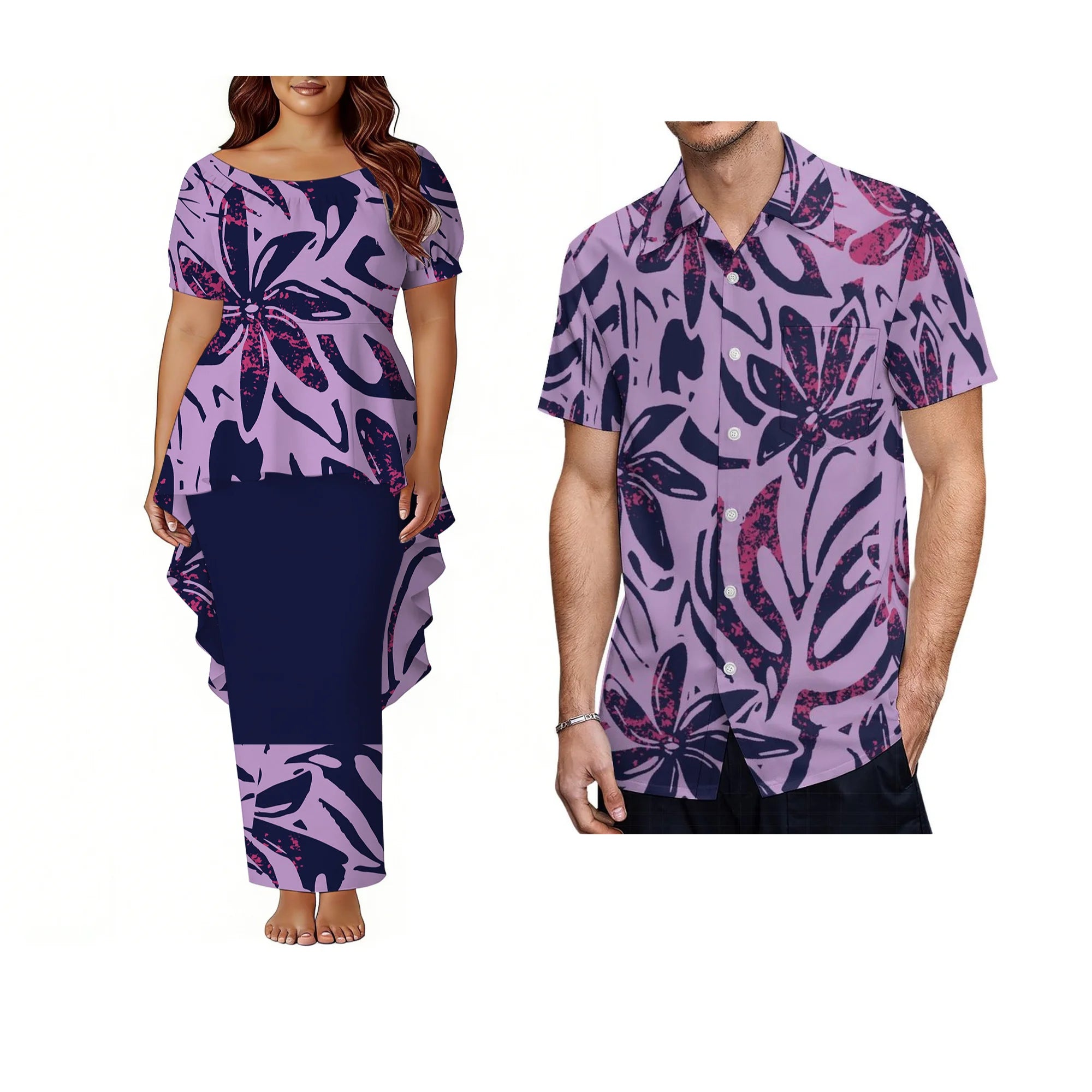 Pacific Island Couple Set