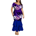 Tropical Island Curvy Mermaid Dress