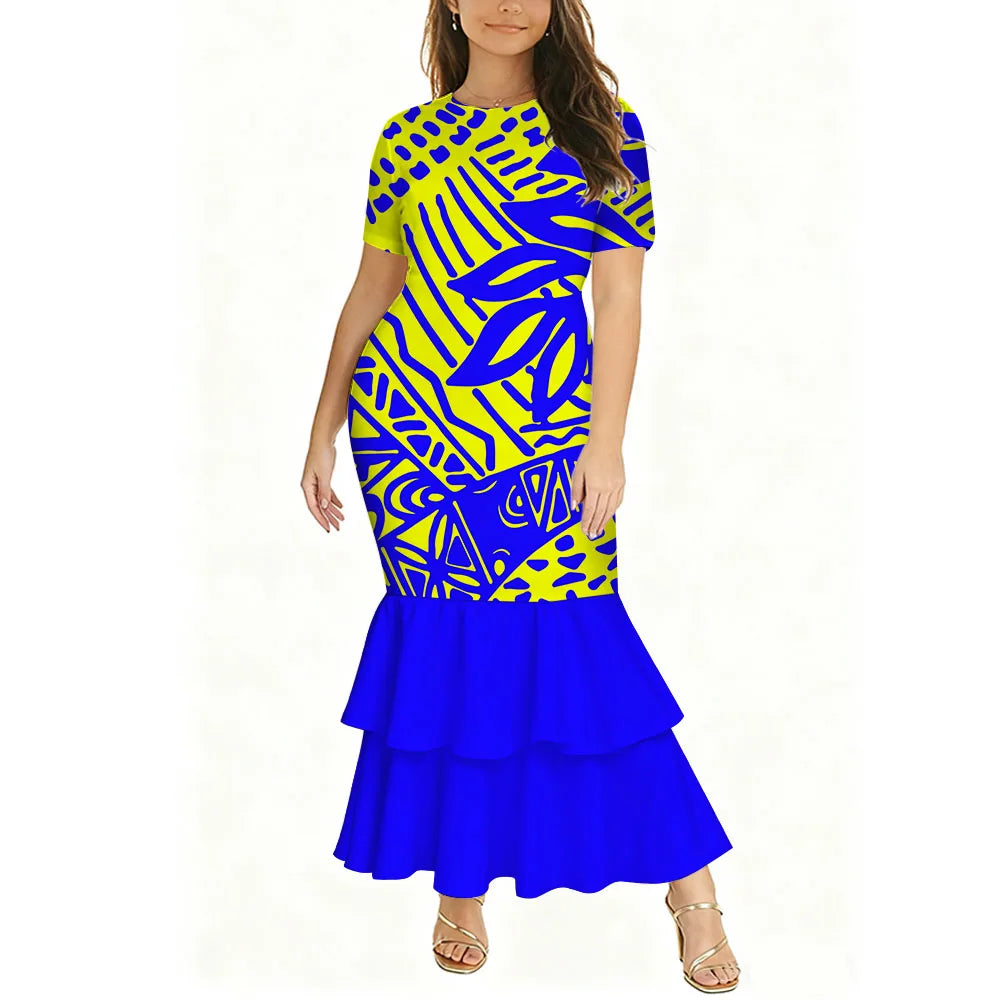 Tropical Island Mermaid Dress