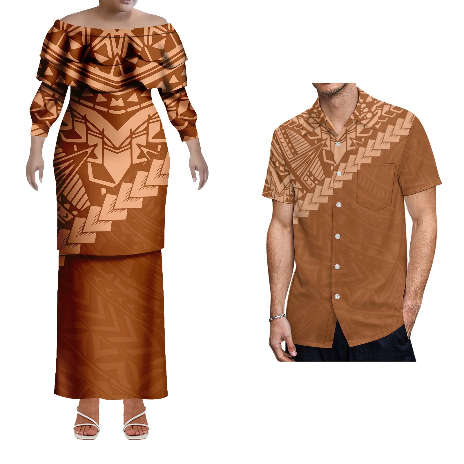 Pacific Island Couple Set