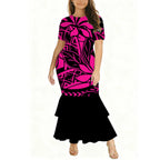 Tropical Island Mermaid Dress