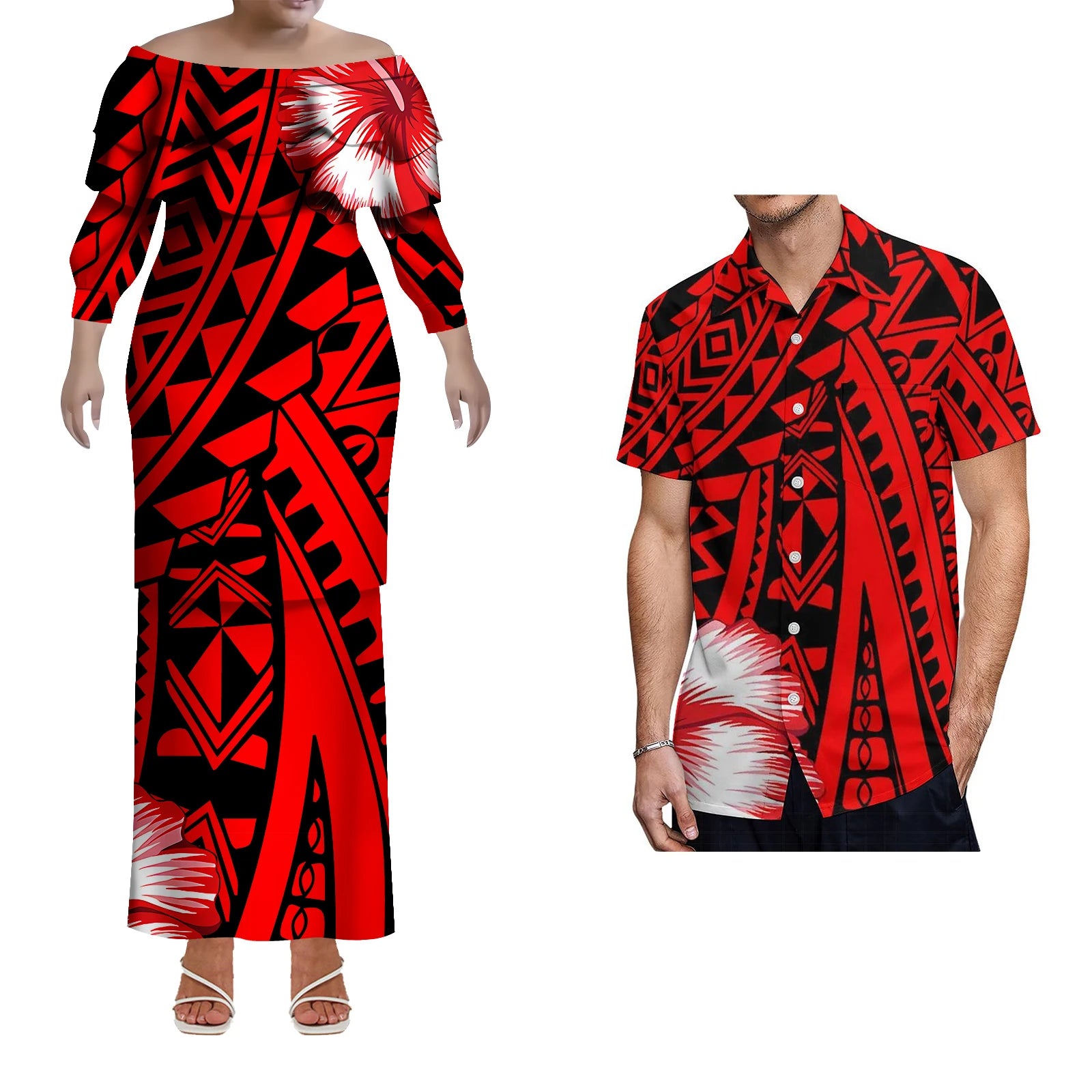 Pacific Island Couple Set