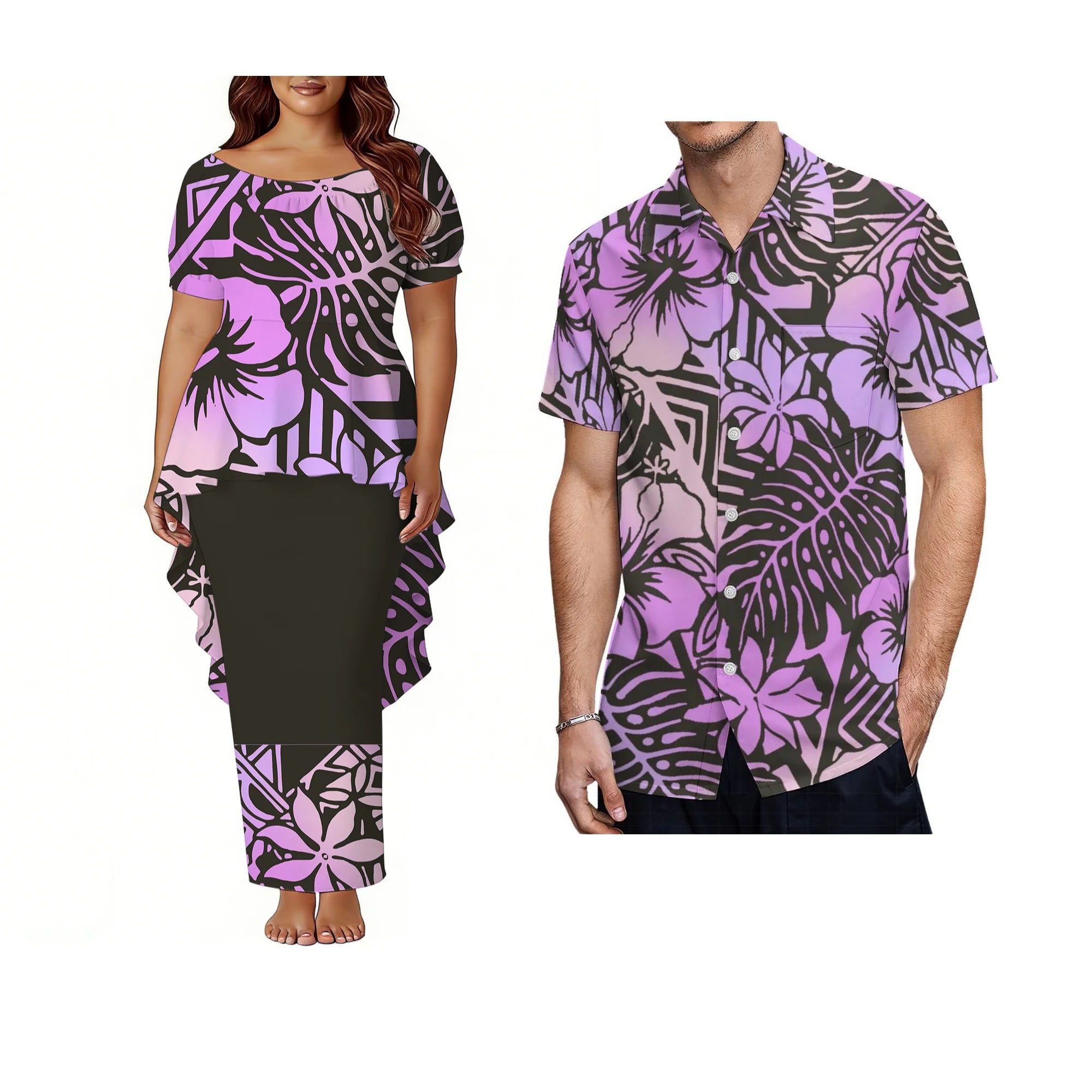 Pacific Island Couple Set