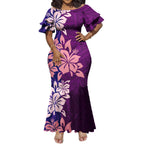 Tropical Island Curvy Mermaid Dress