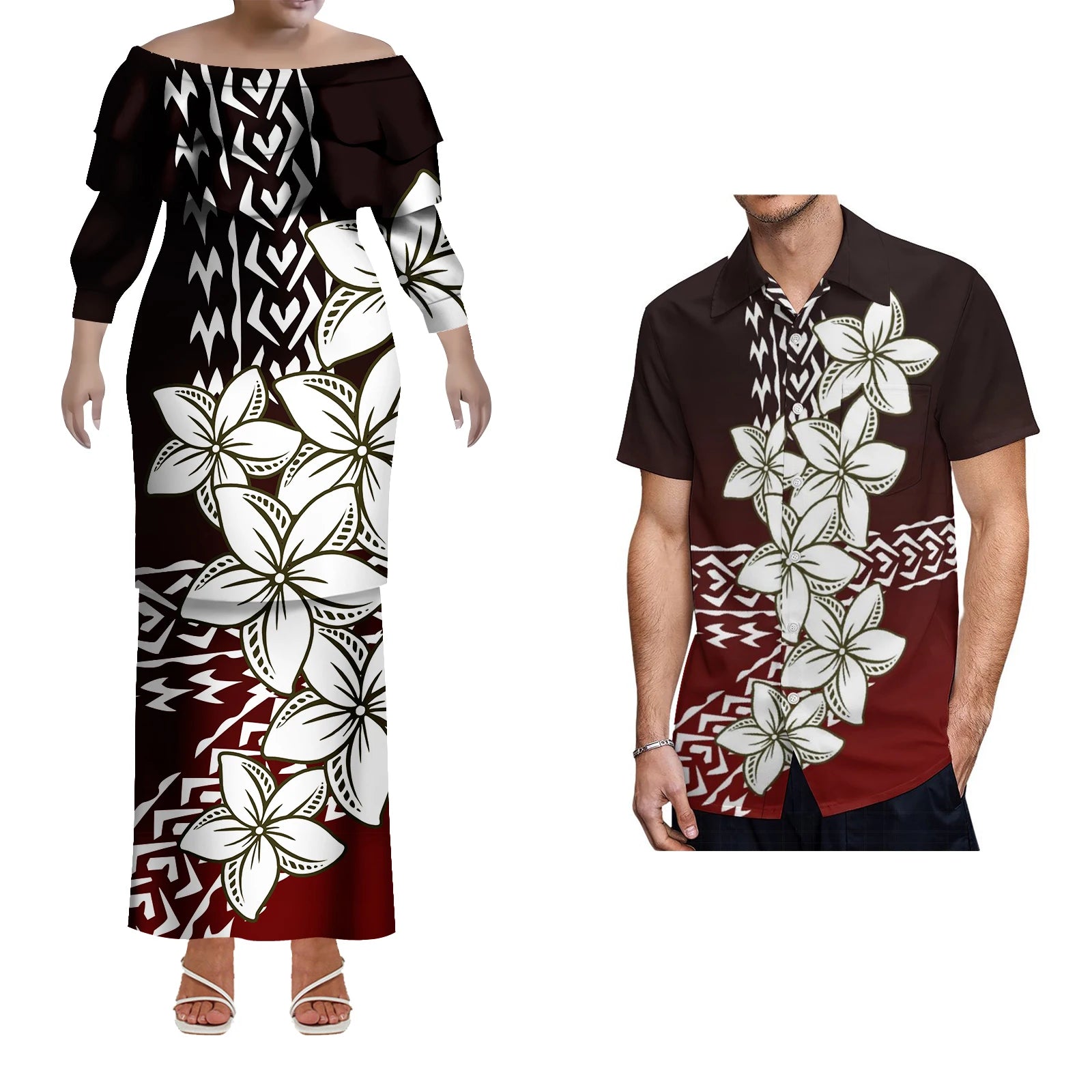 Pacific Island Couple Set