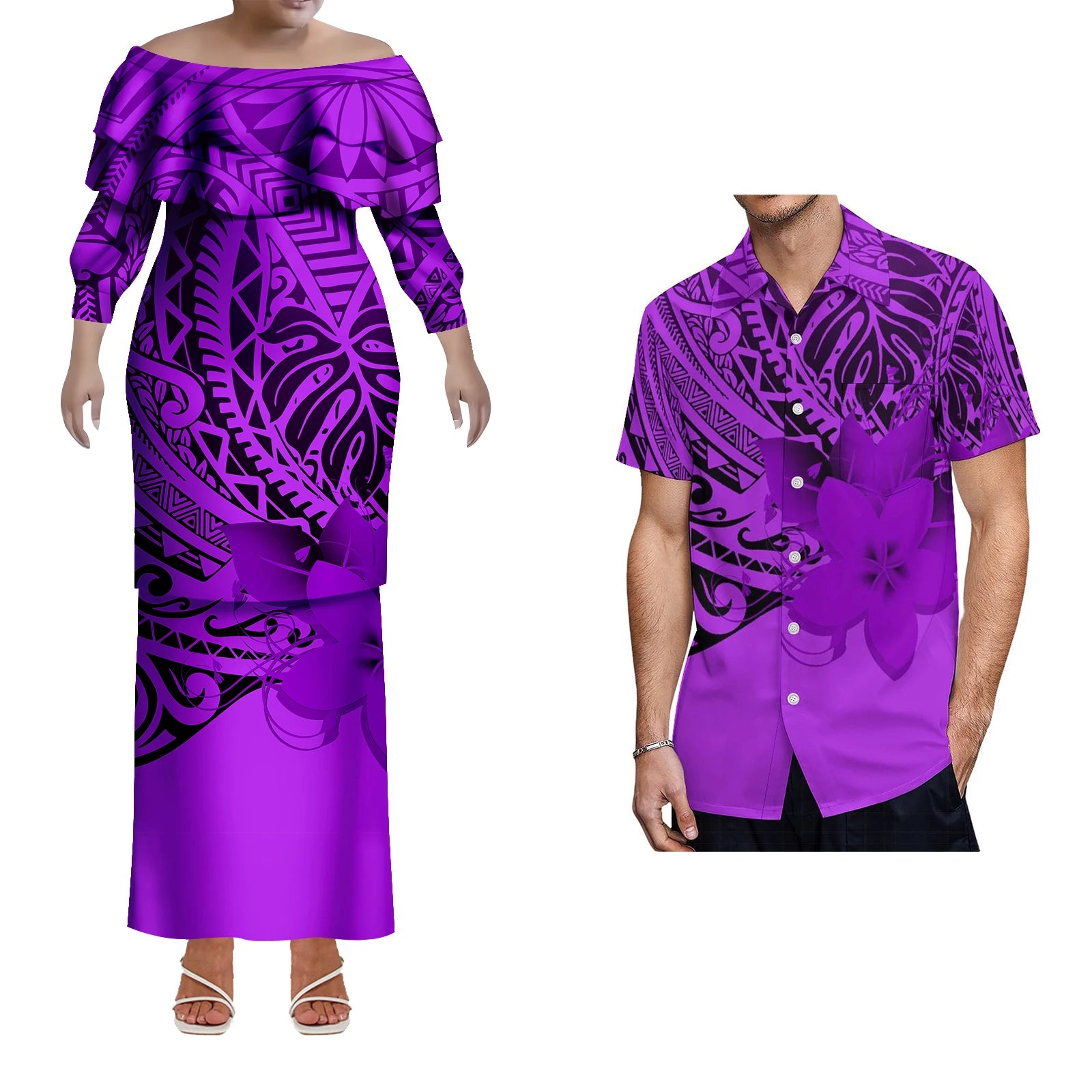 Pacific Island Couple Set