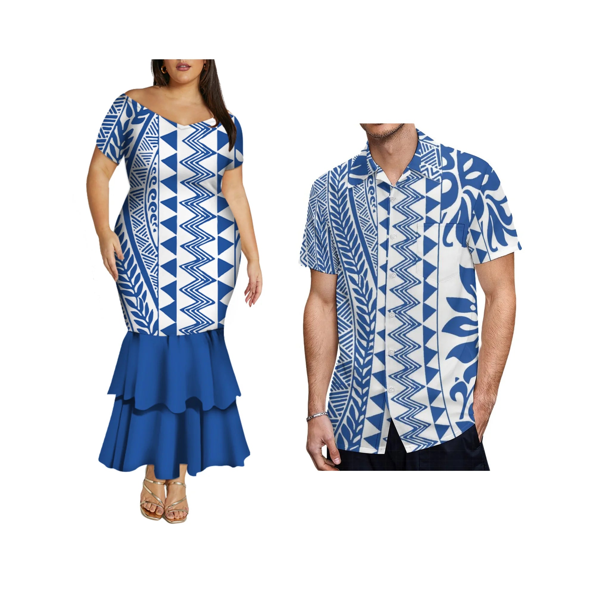 Pacific Island Couple Set