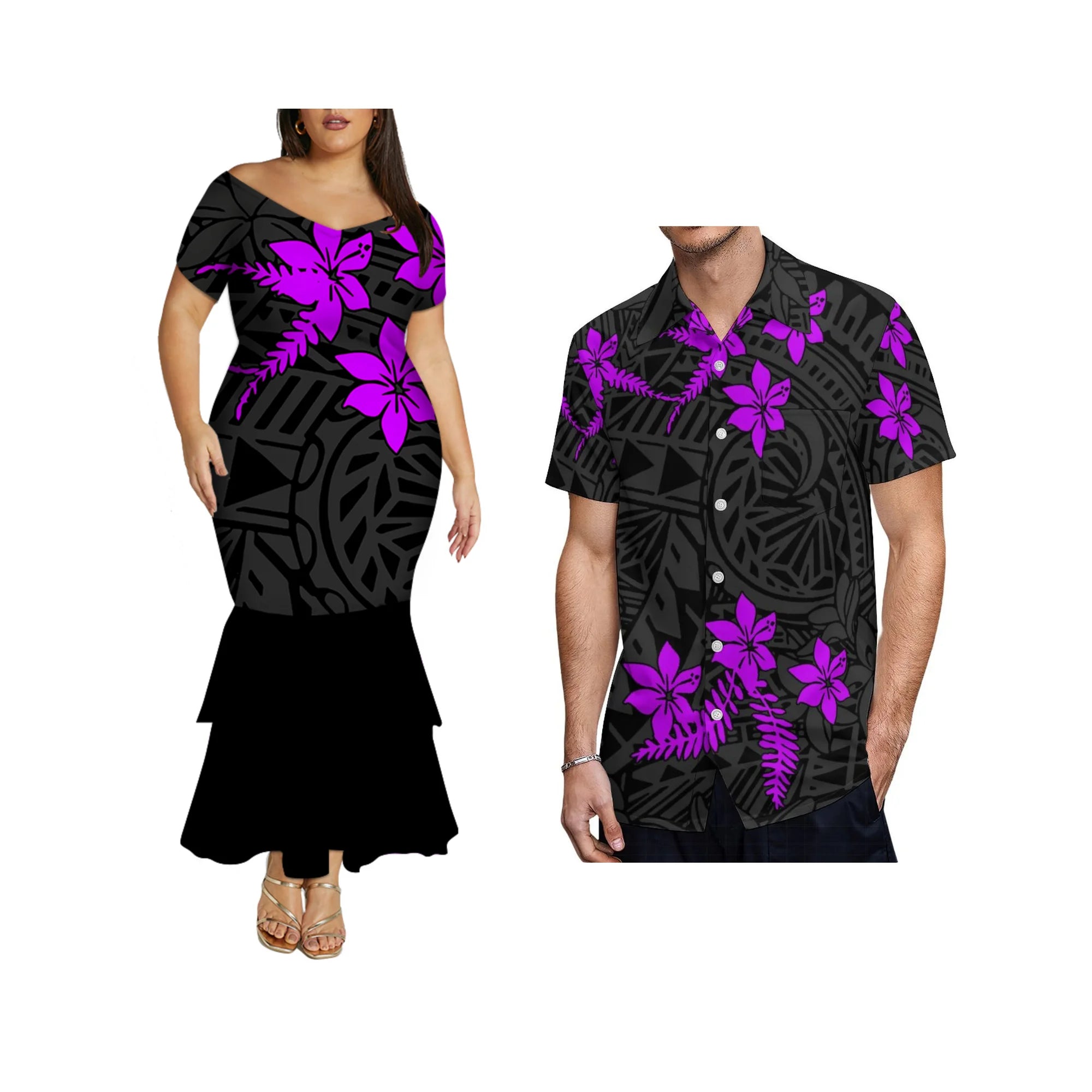 Pacific Island Couple Set