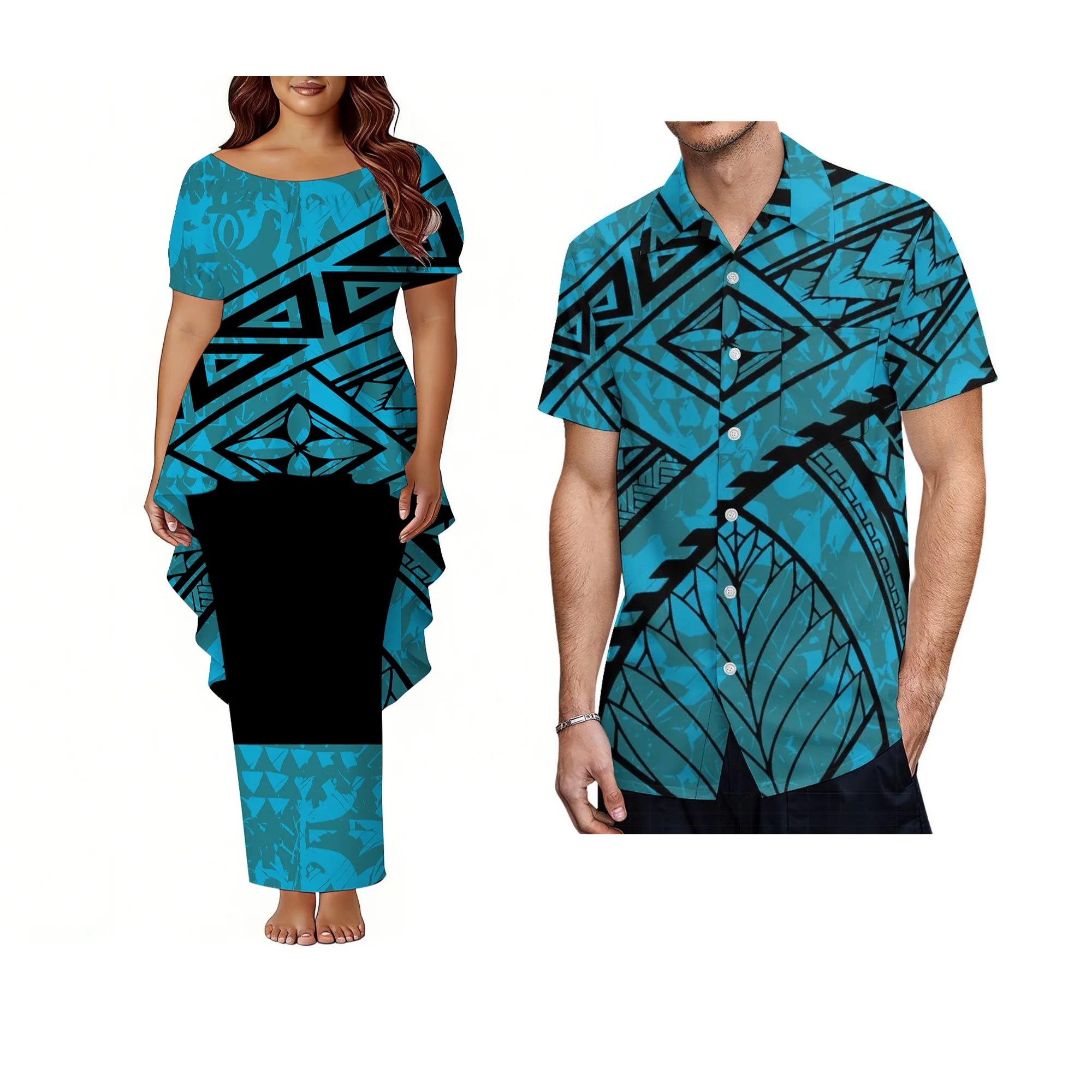 Pacific Island Couple Set