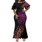 Tropical Island Curvy Mermaid Dress
