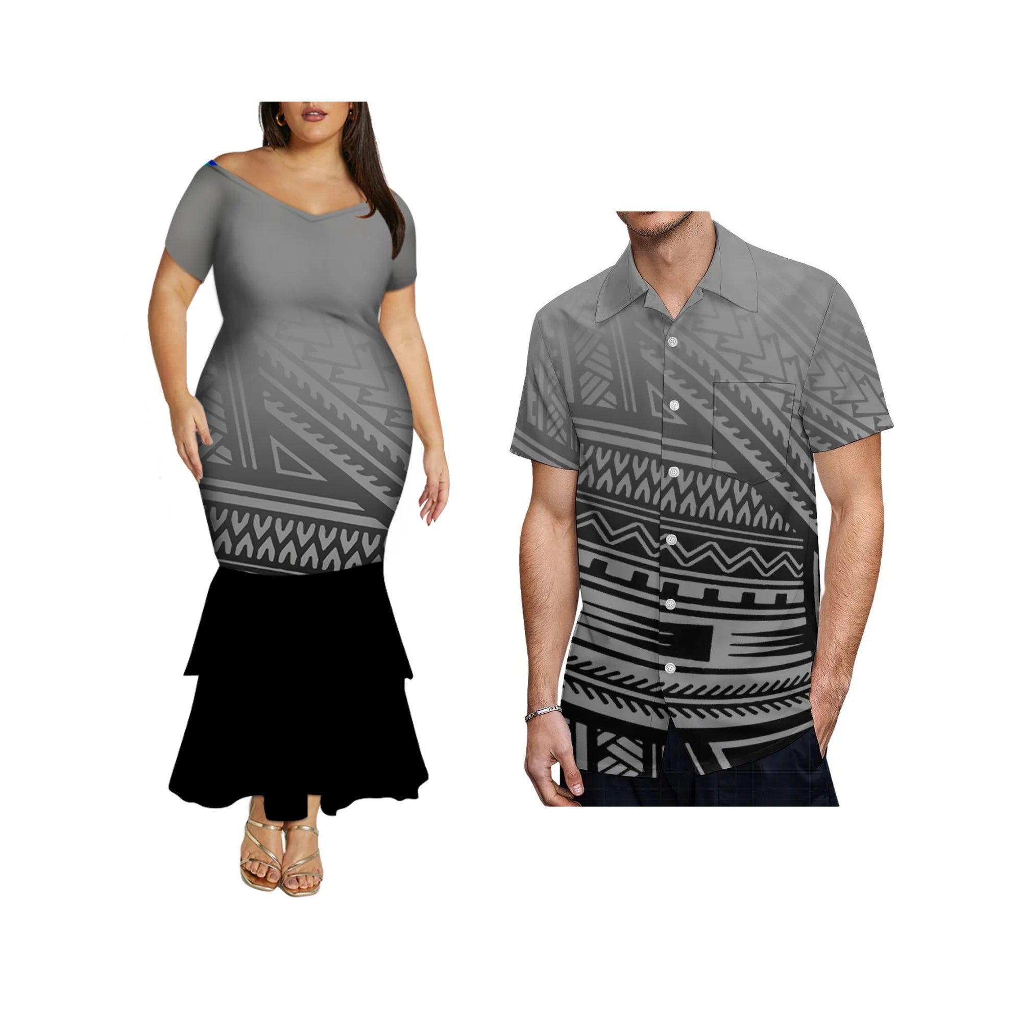 Pacific Island Couple Set