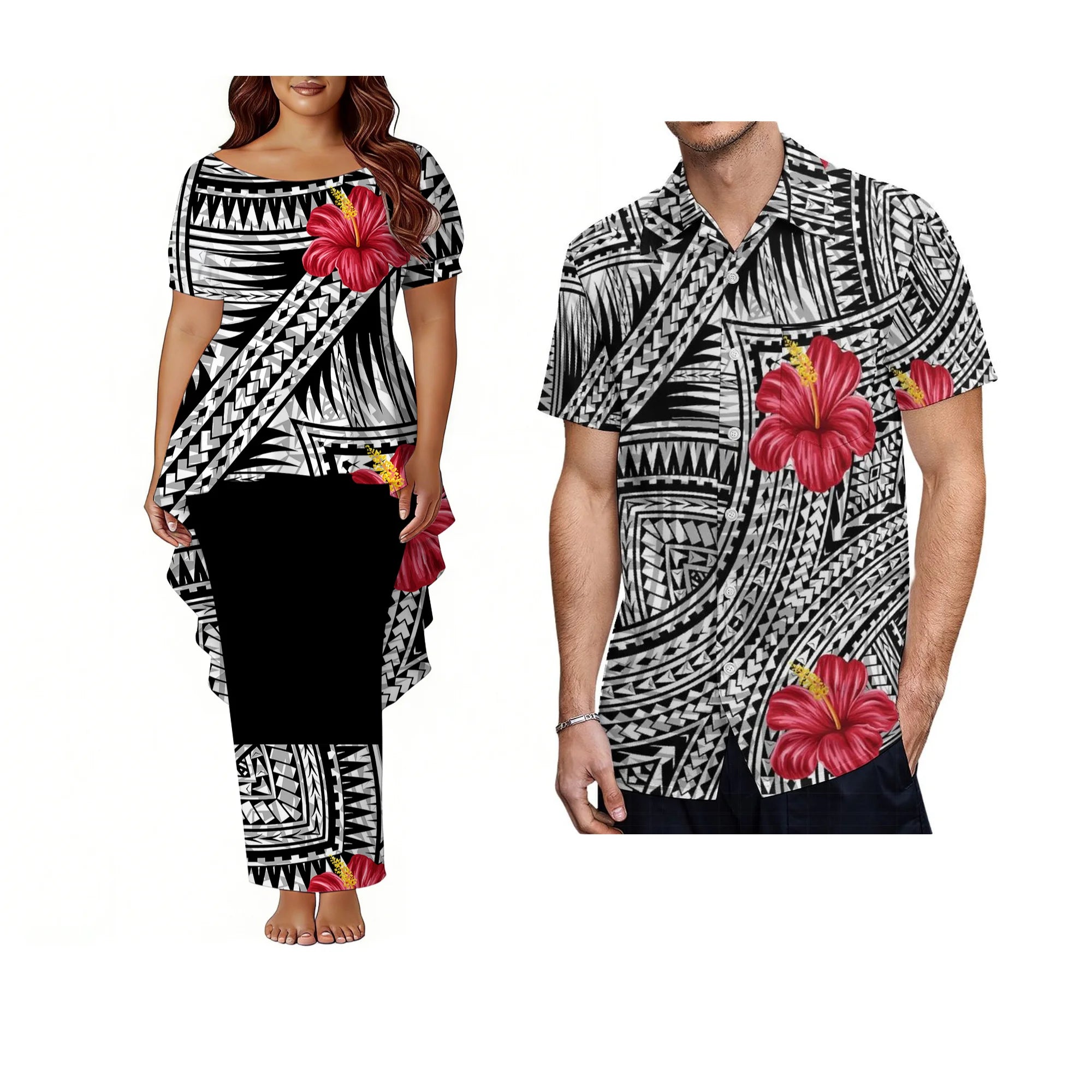 Pacific Island Couple Set