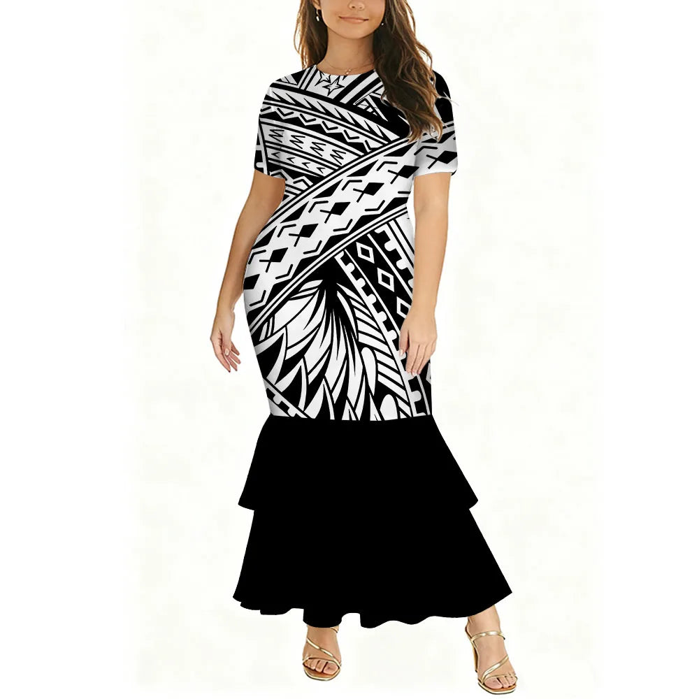 Tropical Island Mermaid Dress
