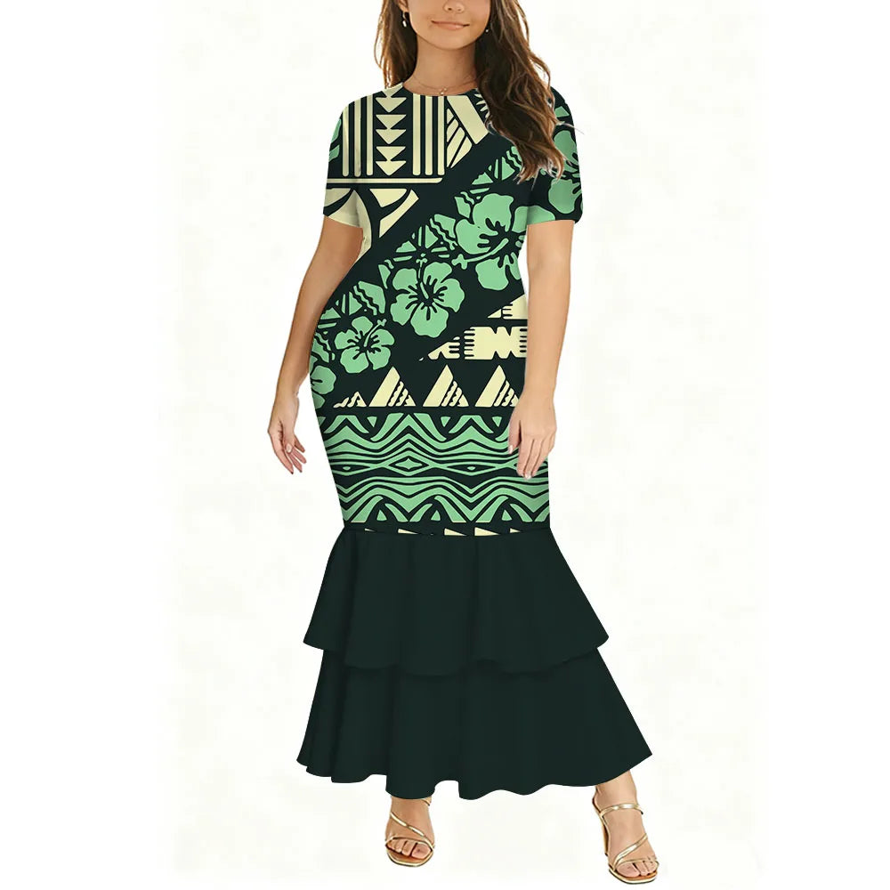 Tropical Island Mermaid Dress