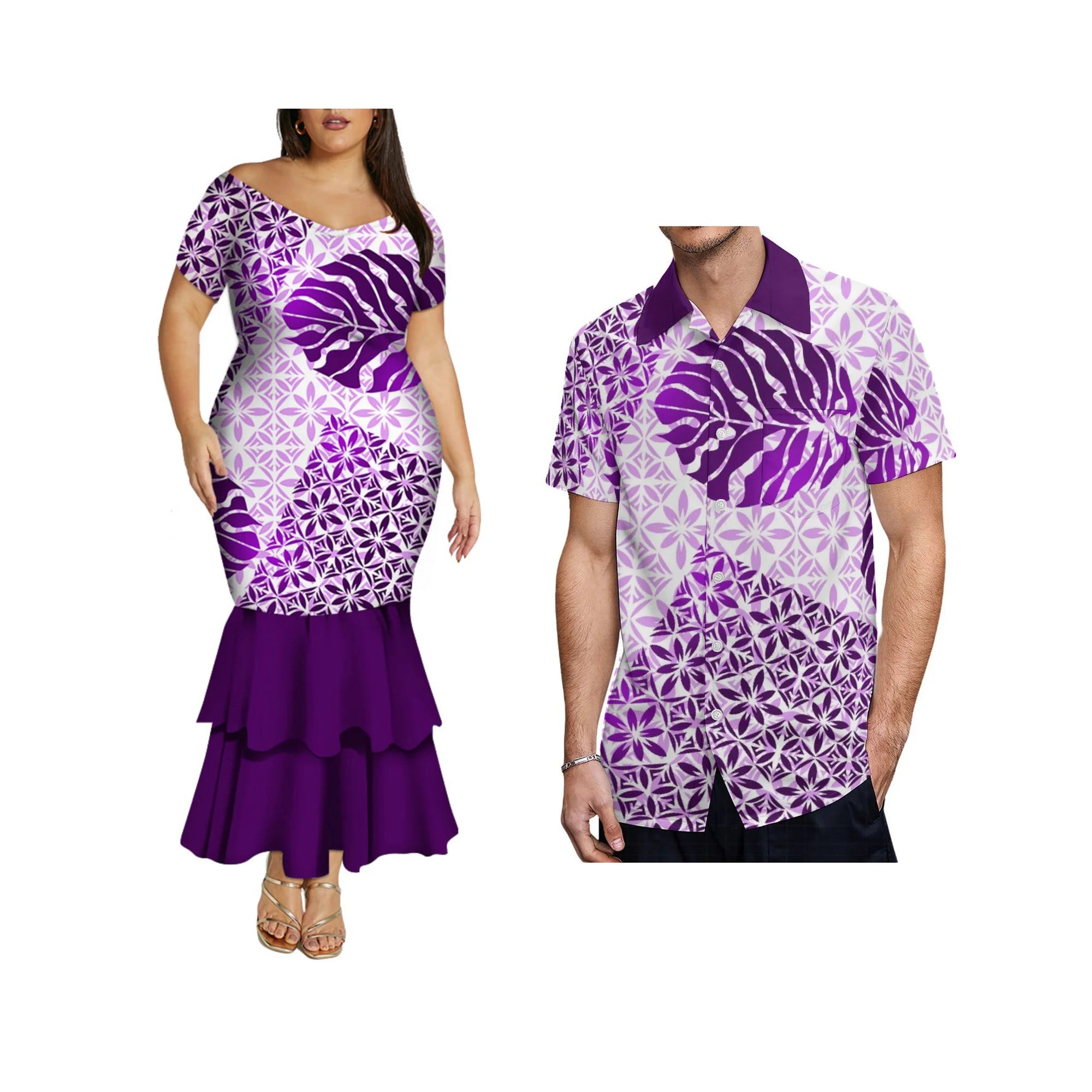 Pacific Island Couple Set