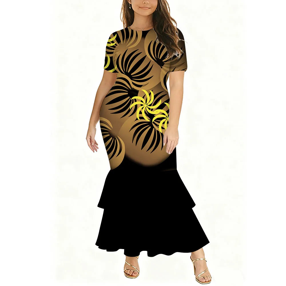 Tropical Island Mermaid Dress