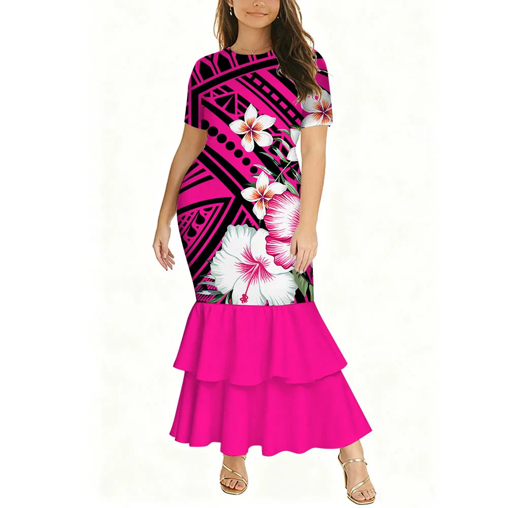 Tropical Island Mermaid Dress