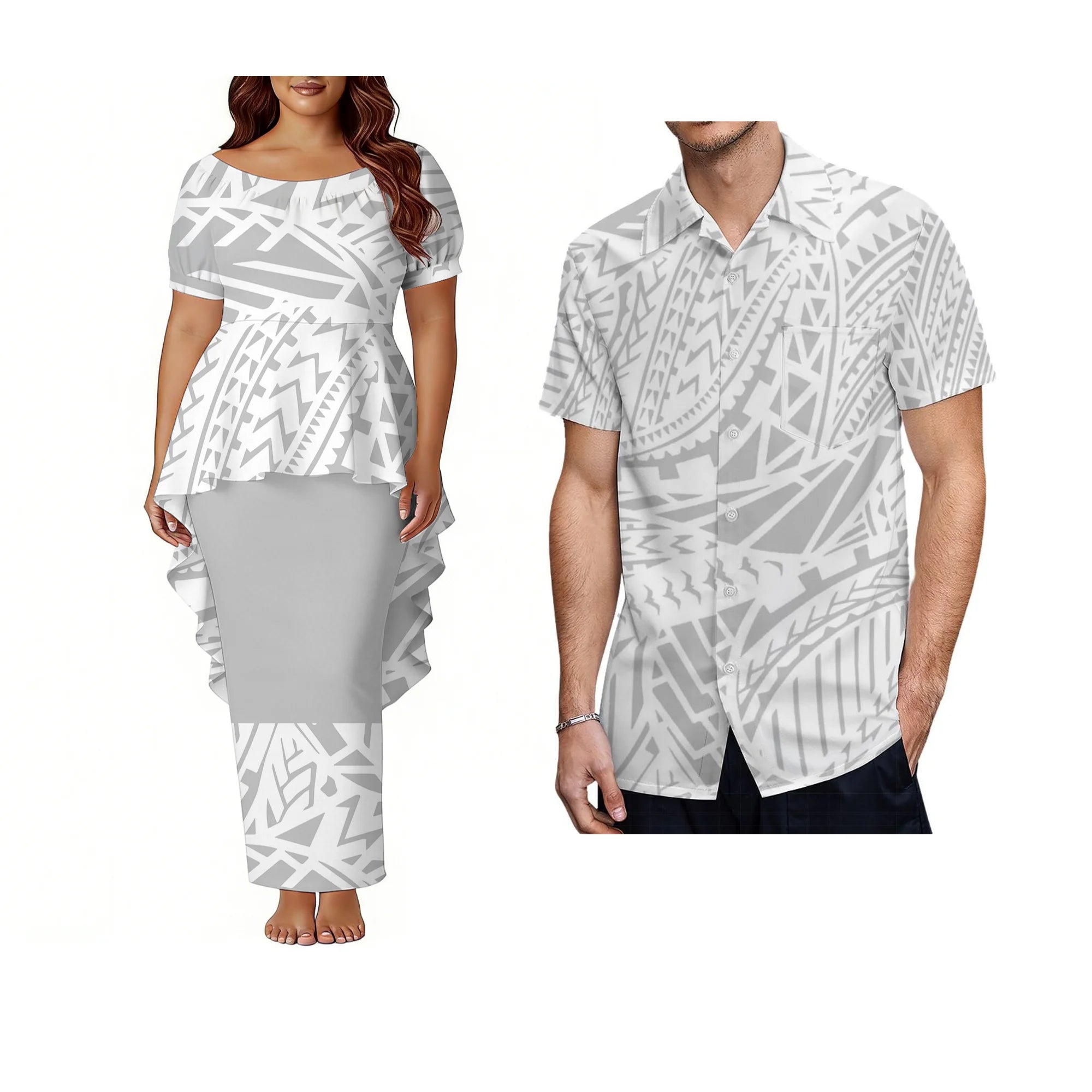 Pacific Island Couple Set