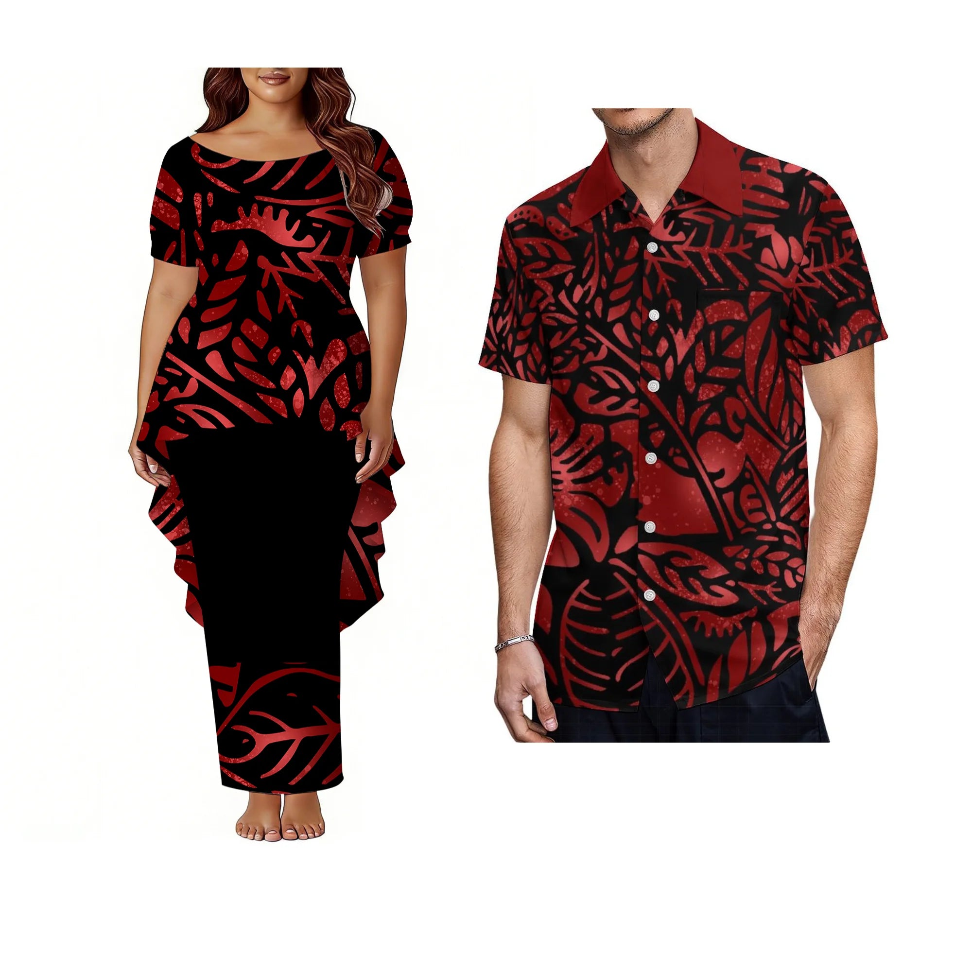 Pacific Island Couple Set