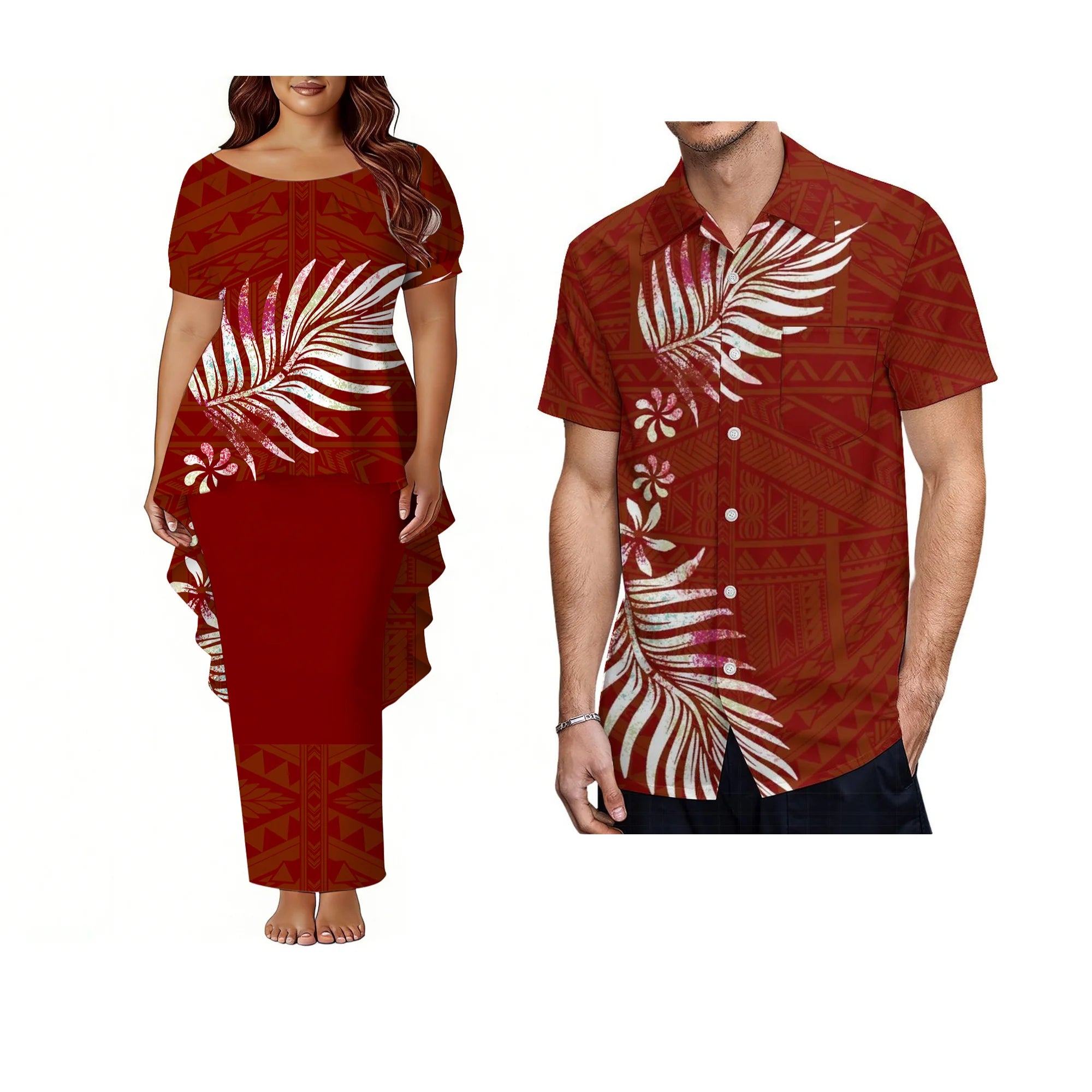 Pacific Island Couple Set