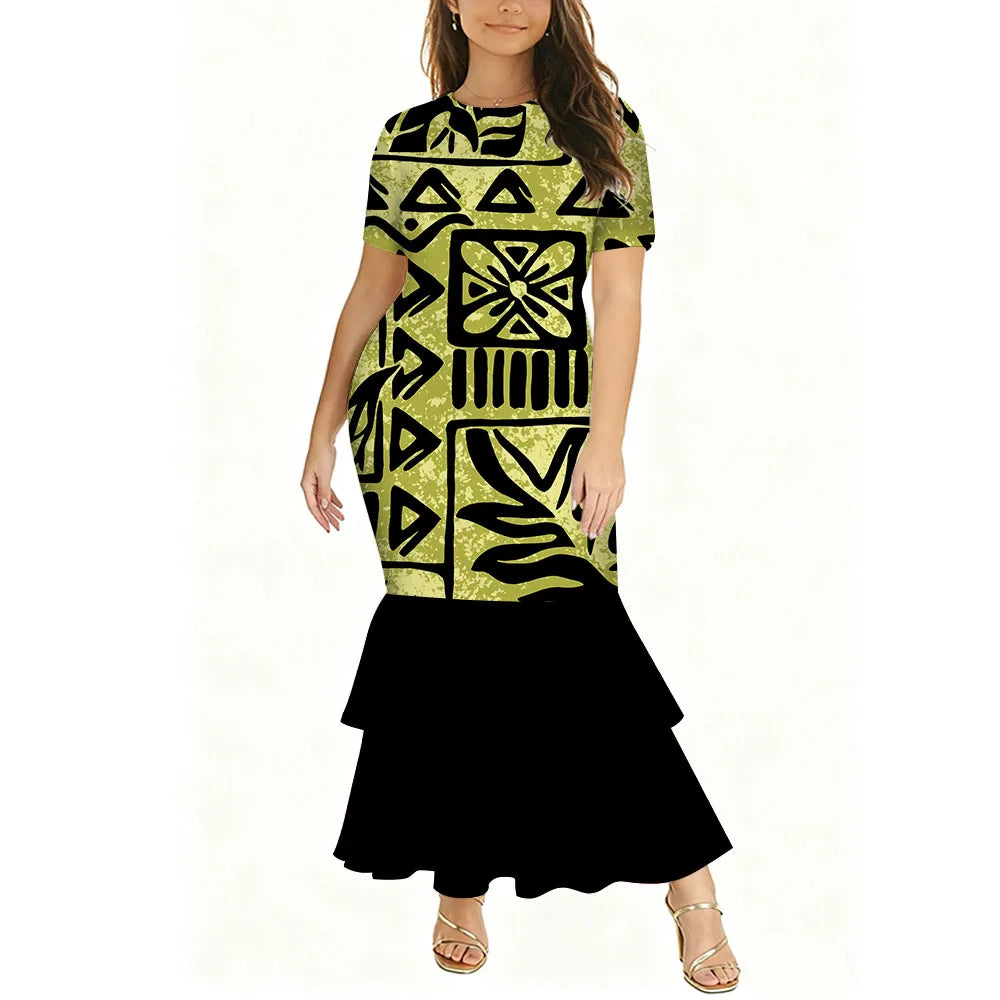 Tropical Island Mermaid Dress