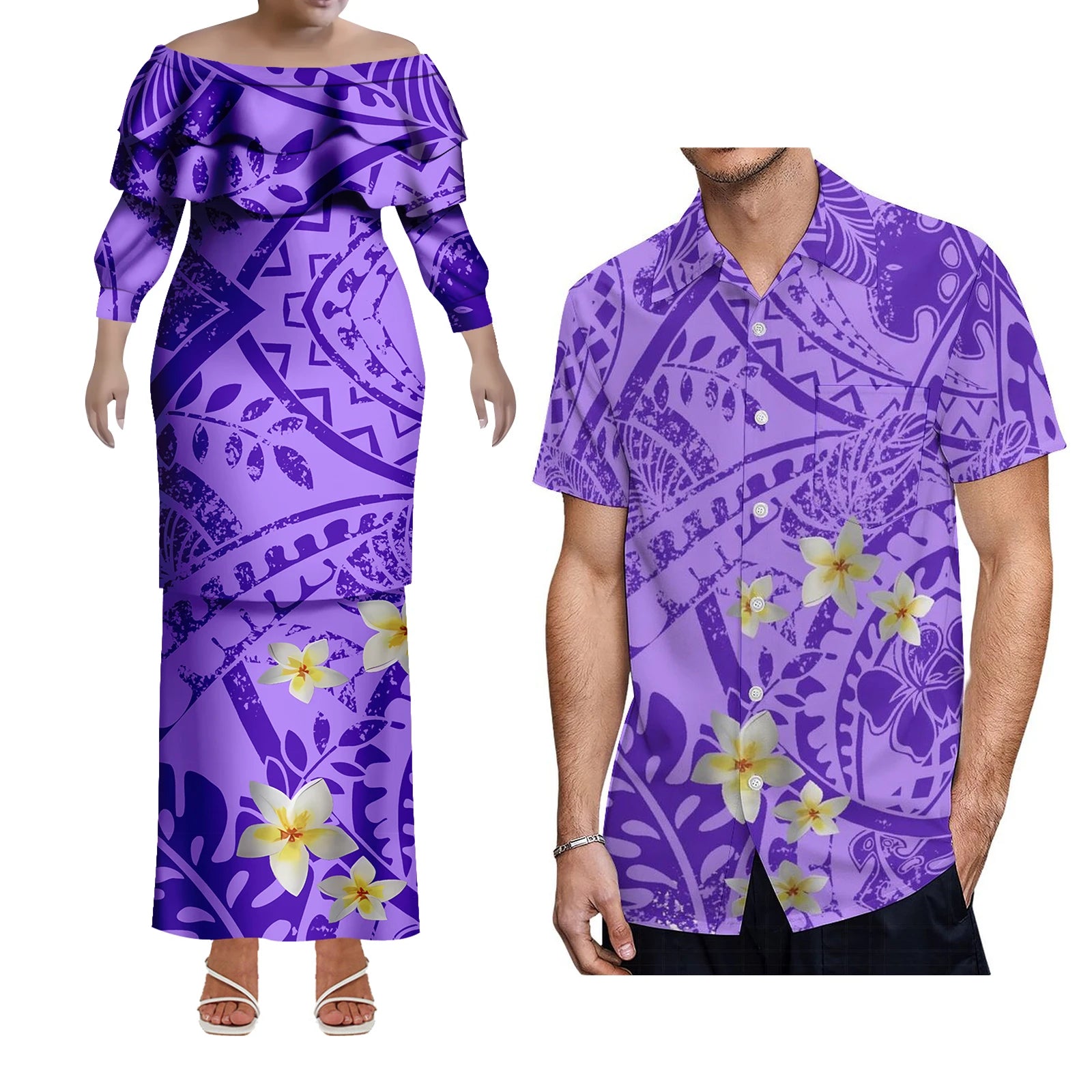 Pacific Island Couple Set