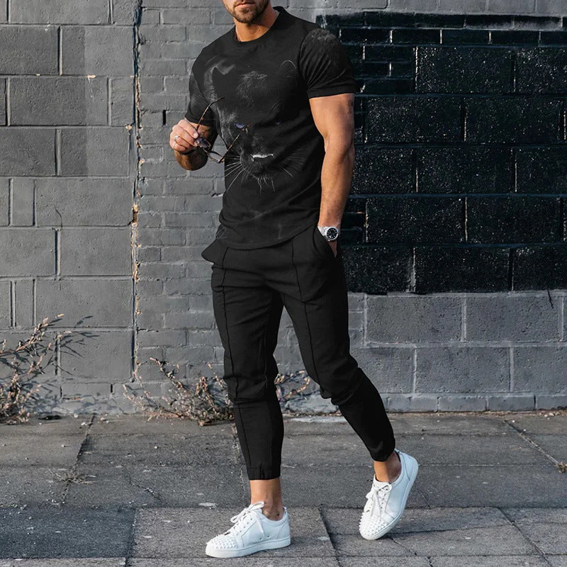 Men's Smart Casual Two Piece Set