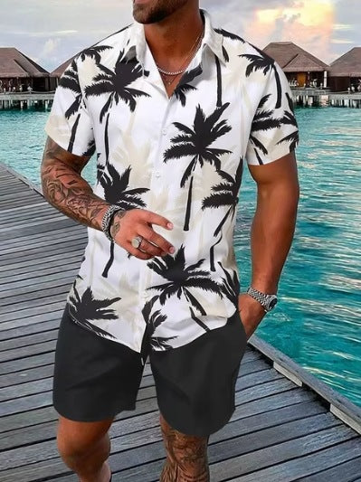 Men's Smart Casual Two Piece Set