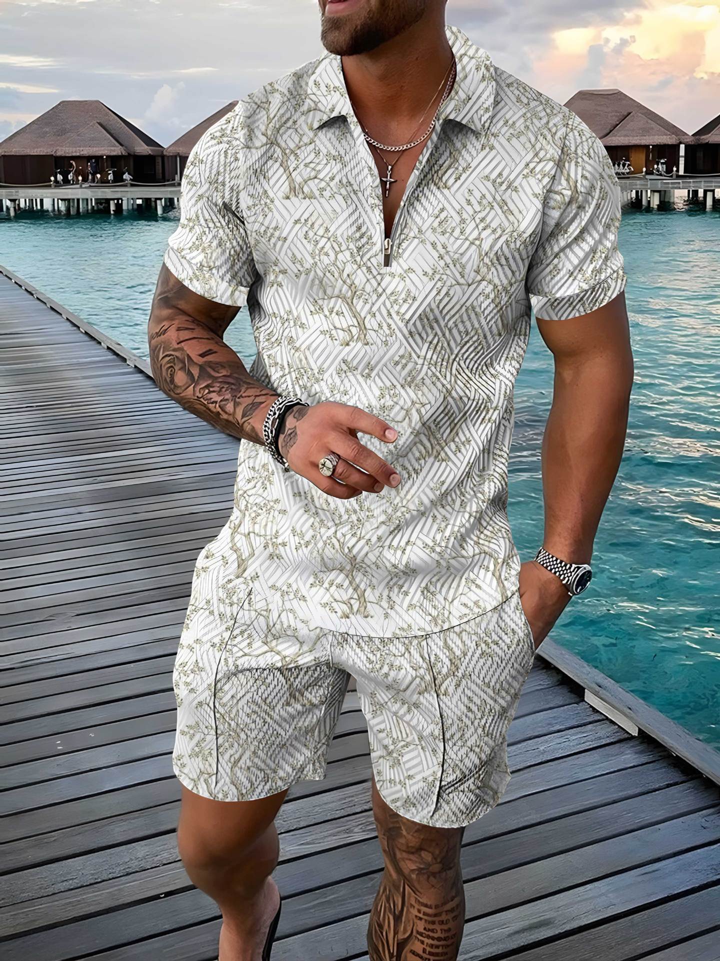 Men's Two Piece Set