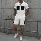 Men's Smart Casual Two Piece Set