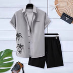Men's Smart Casual Two Piece Set