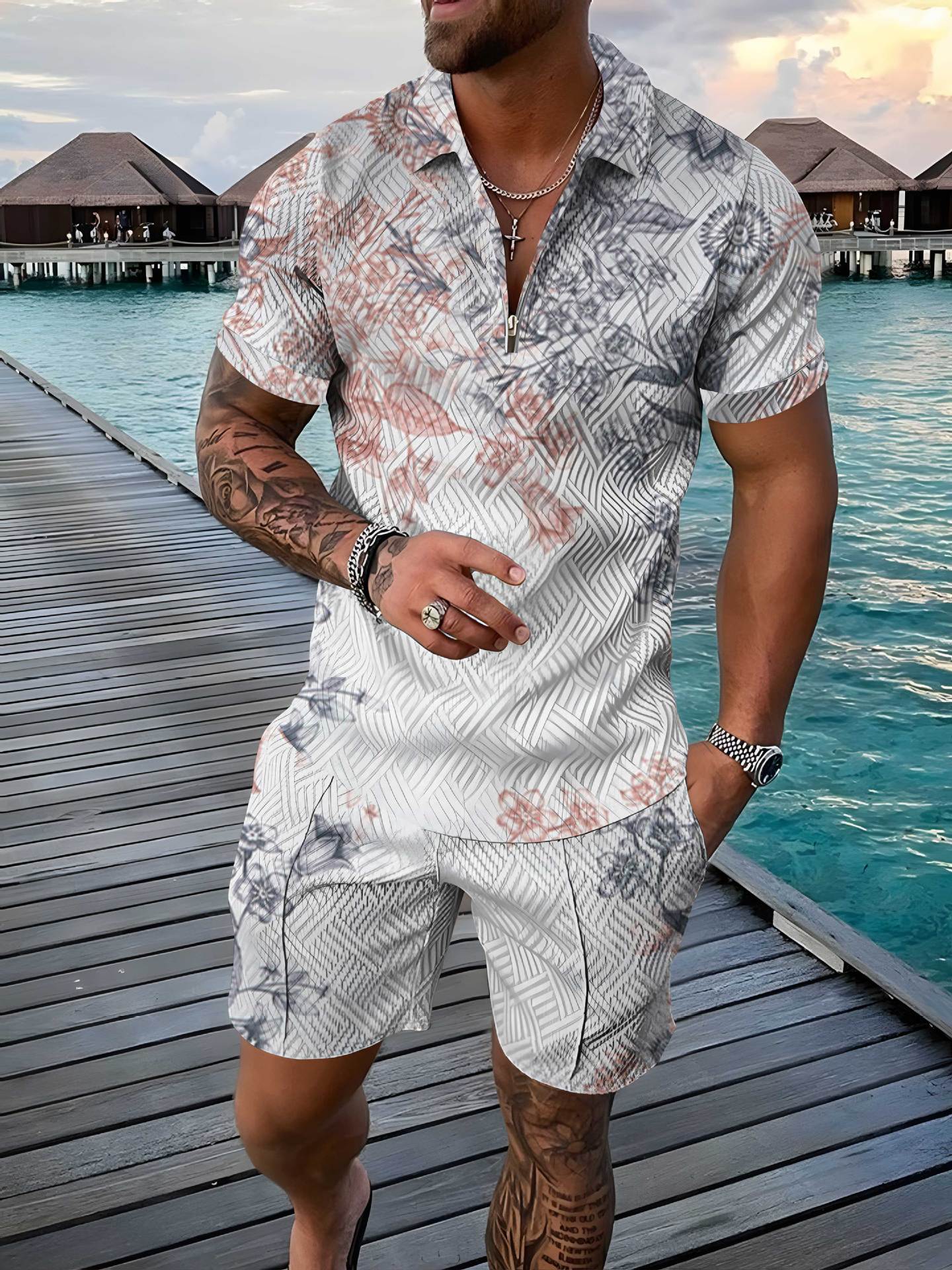 Men's Two Piece Set