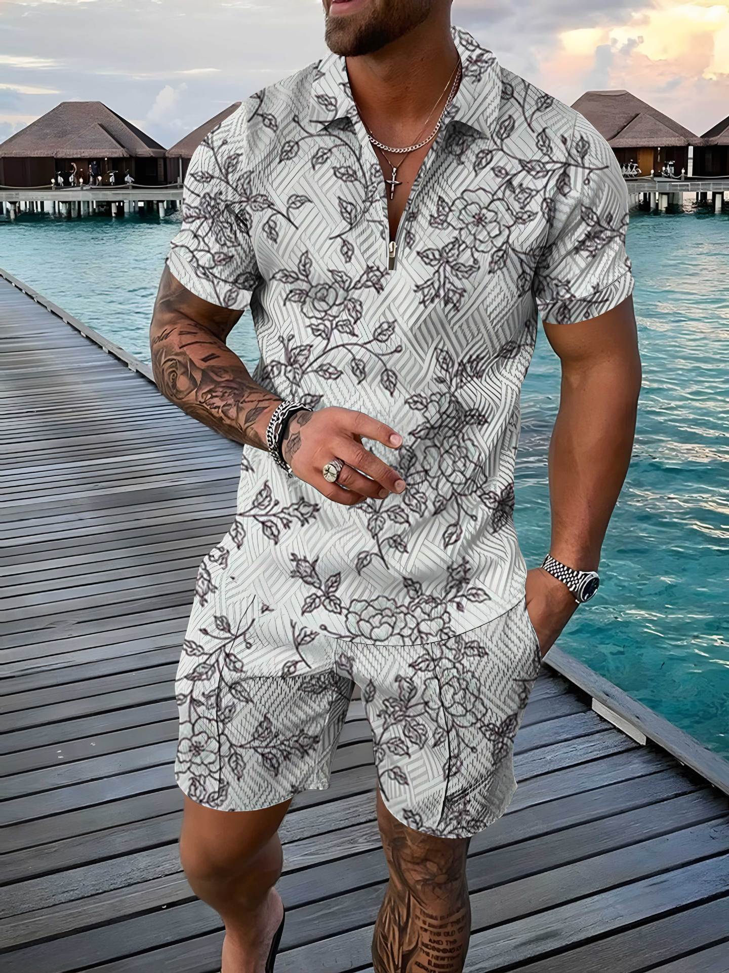 Men's Two Piece Set