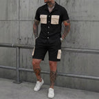 Men's Smart Casual Two Piece Set