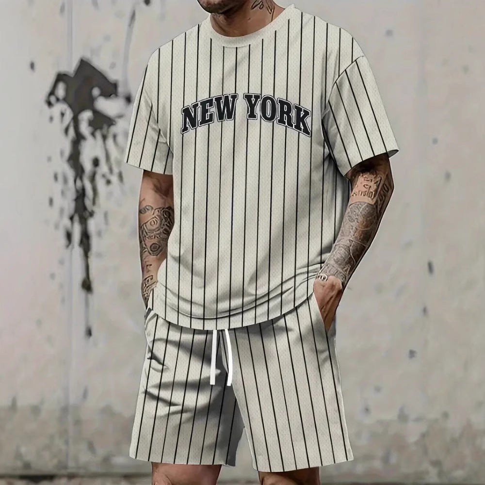 Men's Smart Casual Two Piece Set