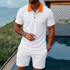 Men's Smart Casual Two Piece Set