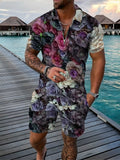 Men's Tropical Two Piece Set