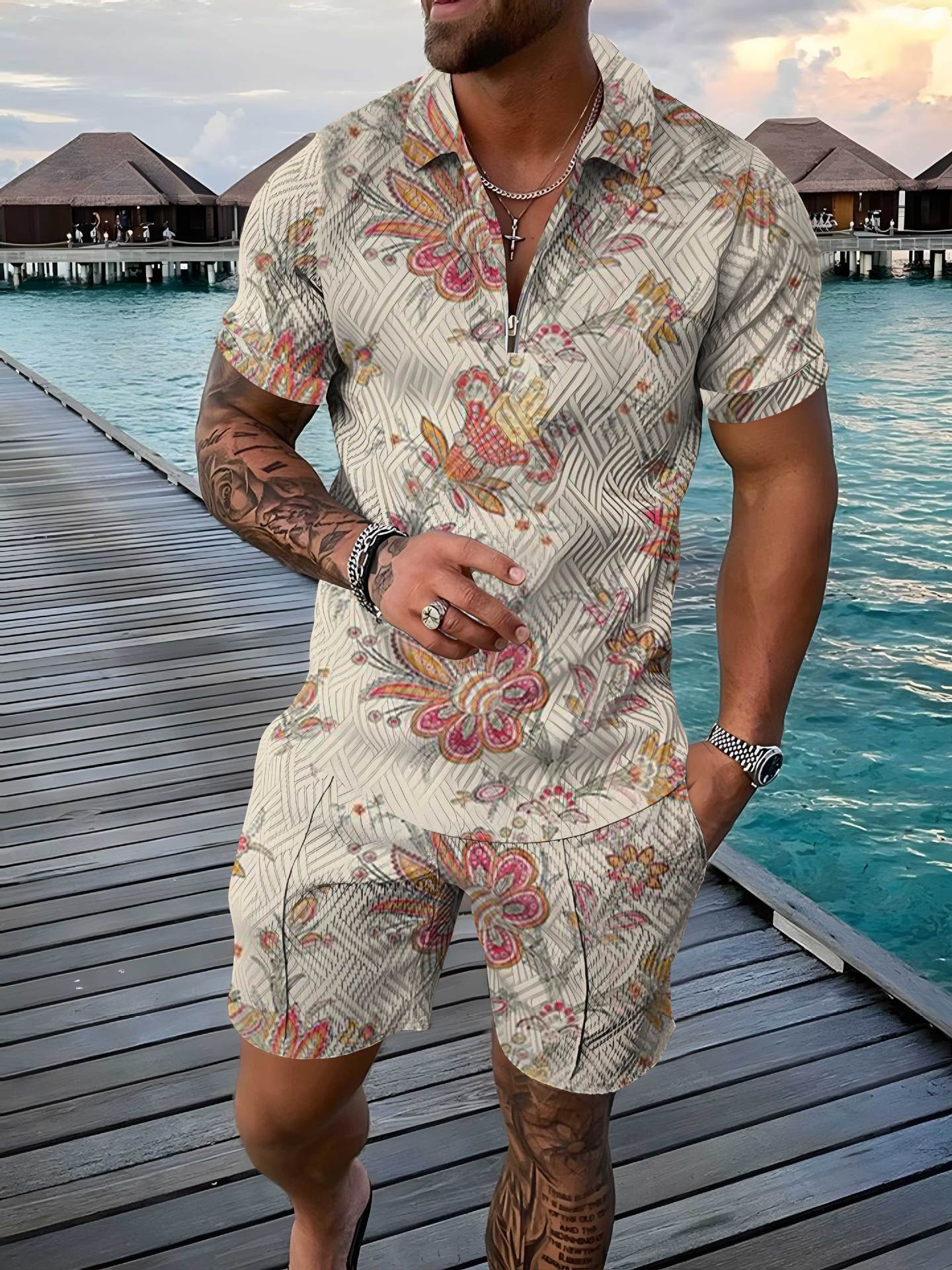 Men's Two Piece Set