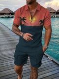 Men's Smart Casual Two Piece Set