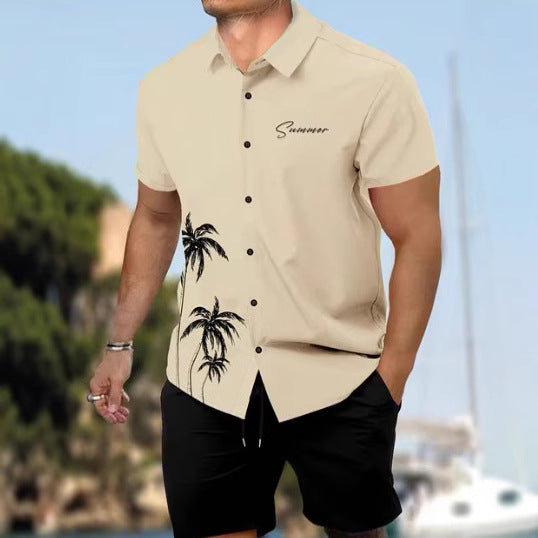 Men's Smart Casual Two Piece Set